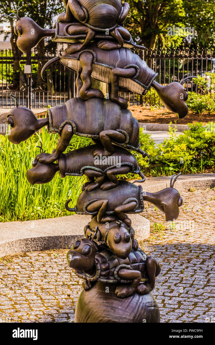Dr Seuss National Memorial Sculpture Garden Springfield