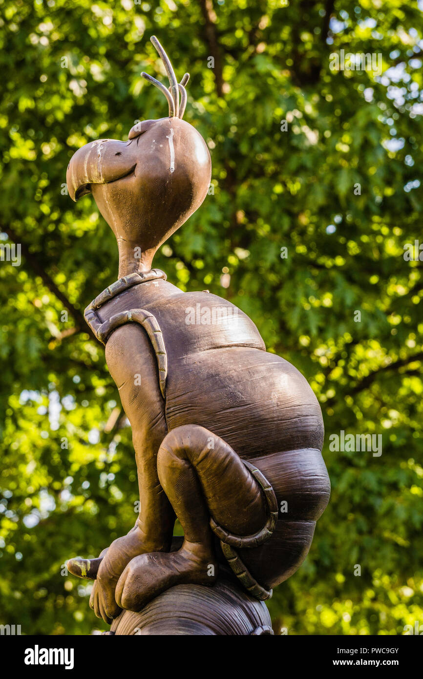 Dr. Seuss National Memorial Sculpture Garden Springfield, Massachusetts ...
