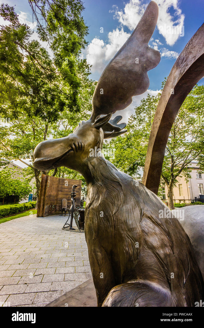 Dr Seuss National Memorial Sculpture Garden Springfield