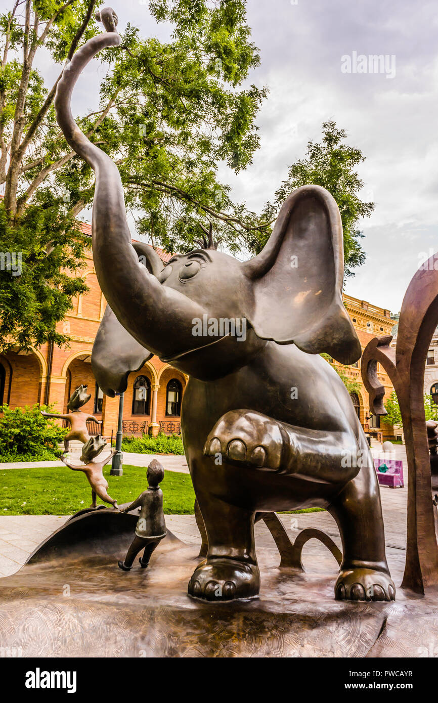 Dr. Seuss National Memorial Sculpture Garden Springfield, Massachusetts