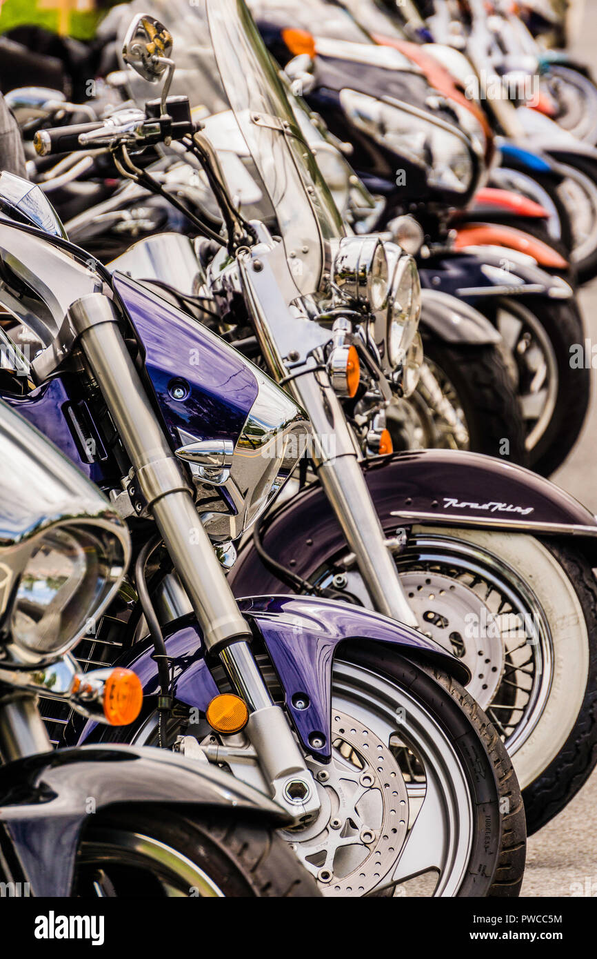 Motorcycles Bolton, New York, USA Stock Photo Alamy