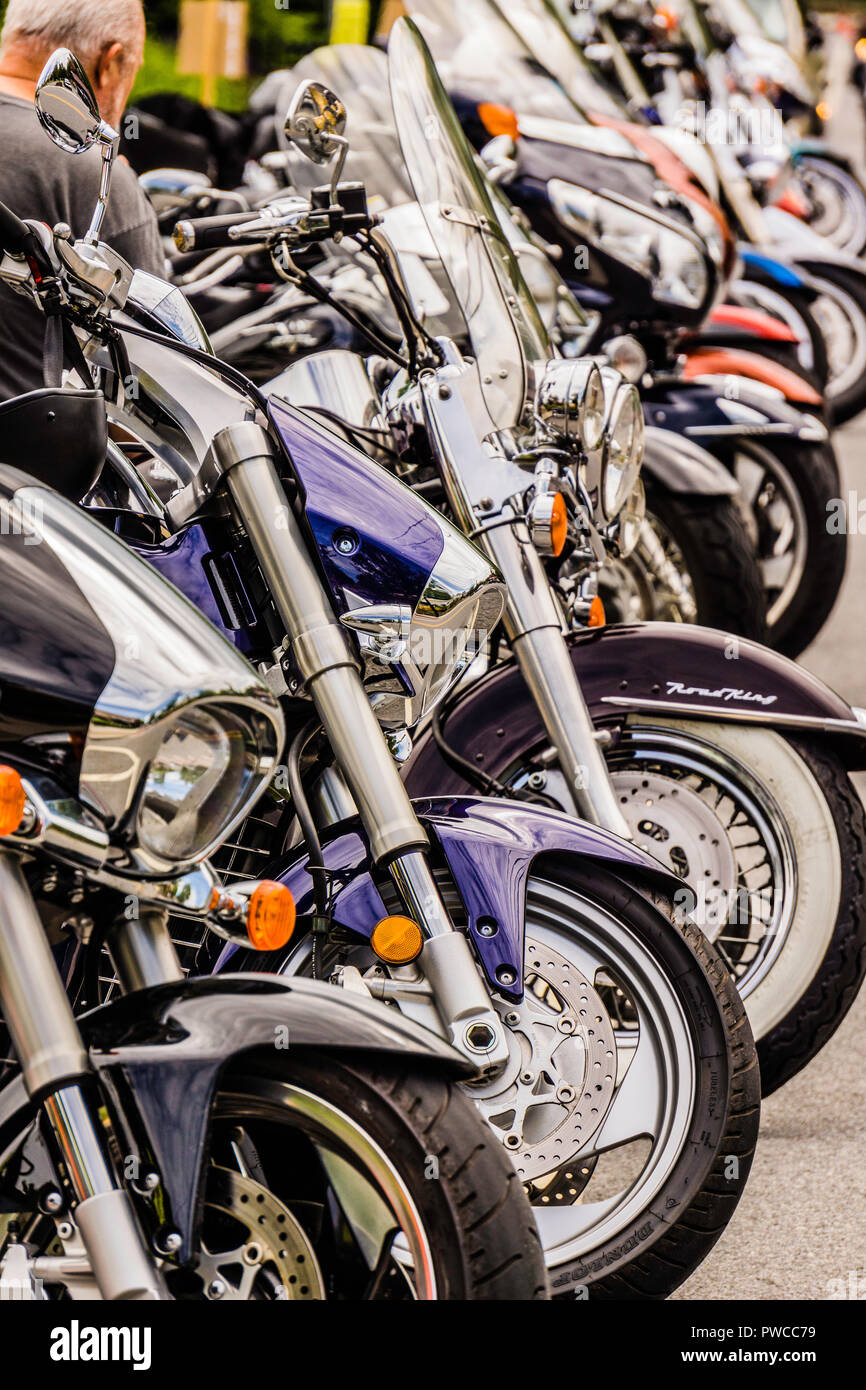 Motorcycles Bolton, New York, USA Stock Photo - Alamy