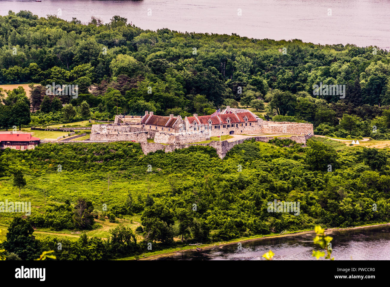 Fort Ticonderoga Ticonderoga, New York, USA Stock Photo Alamy