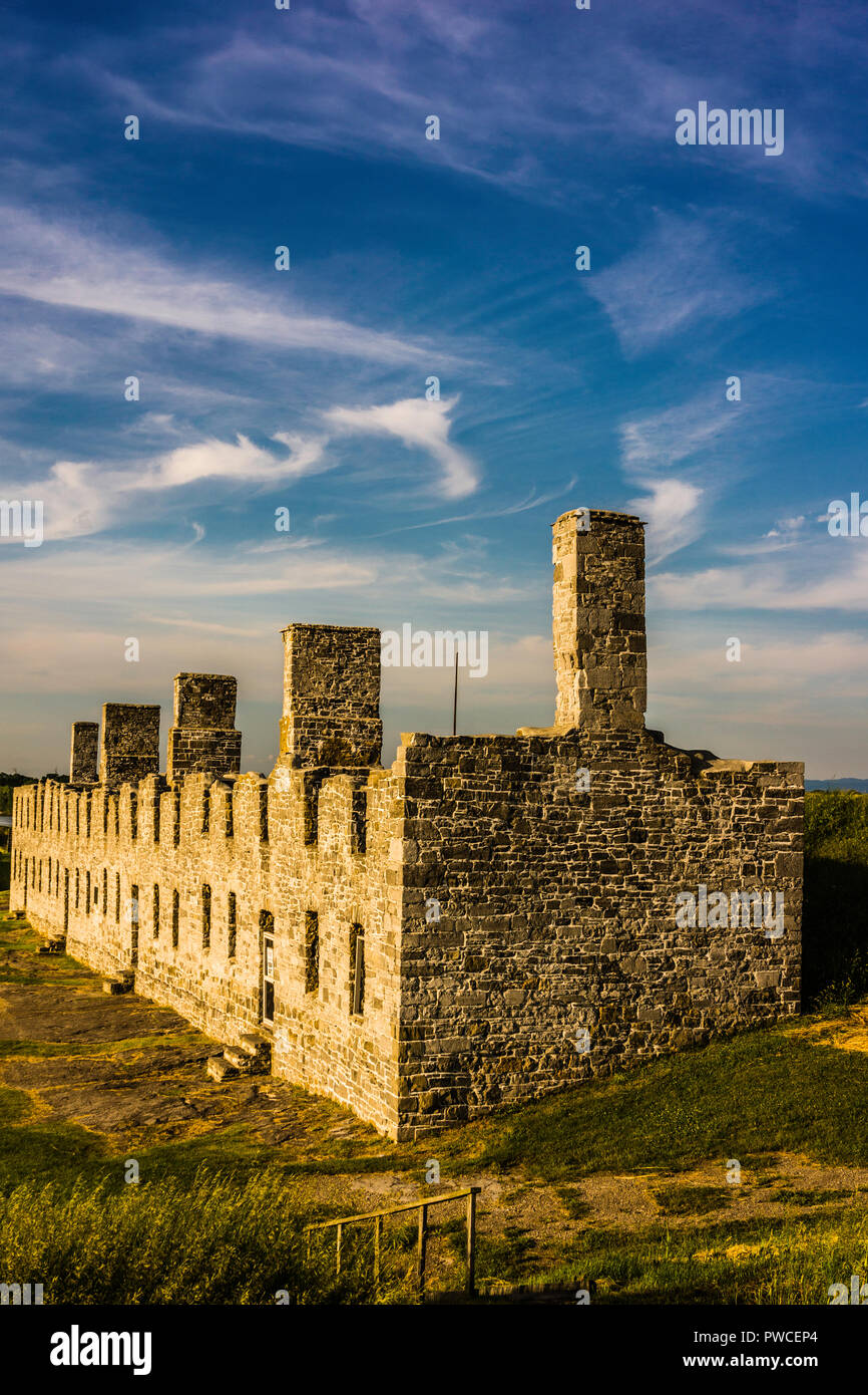 Fort Crown Point Crown Point, New York, USA Stock Photo Alamy