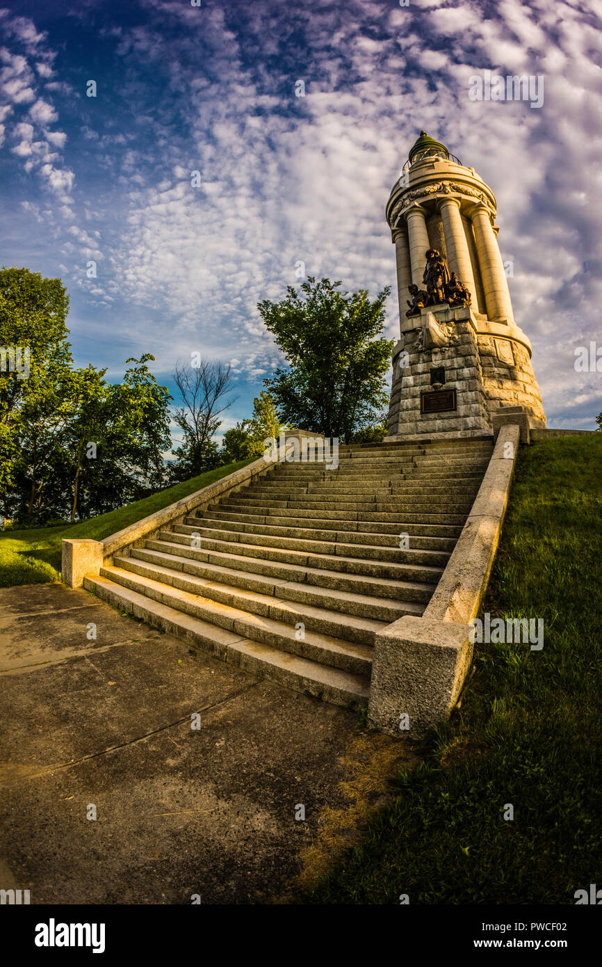 Crown Point Light   Crown Point, New York, USA Stock Photo