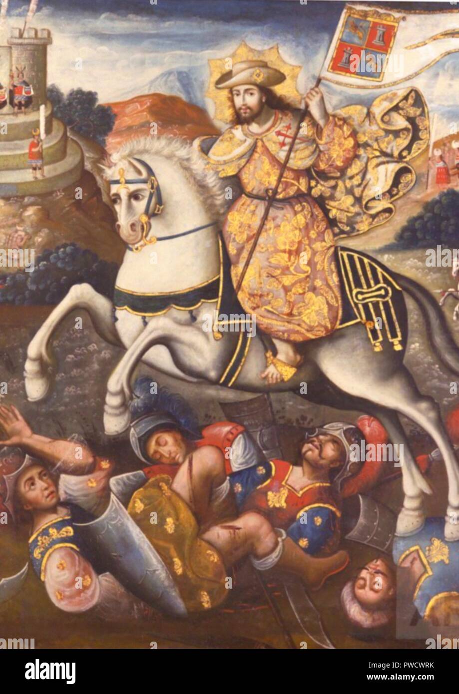 vintage religious art Stock Photo Alamy