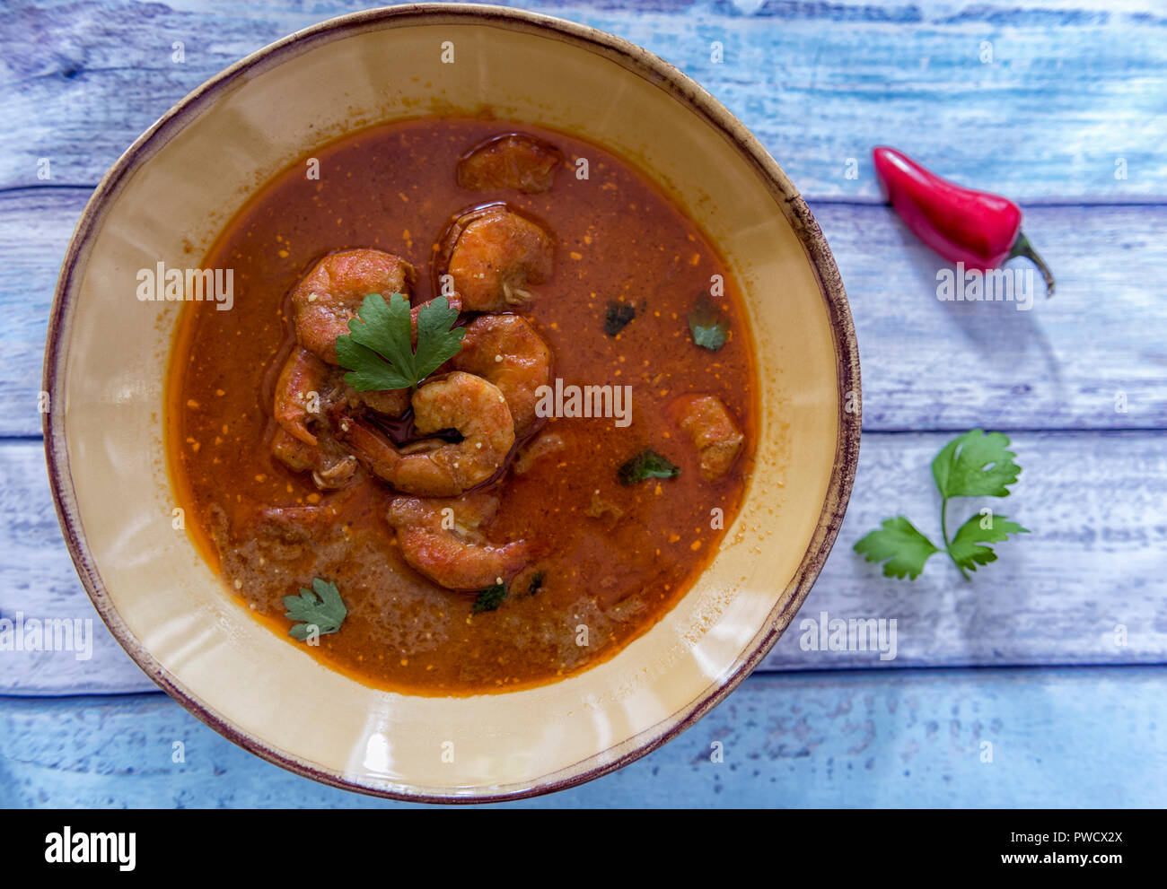 Prawn Curry With Coconut Milk Stock Photo Alamy prawn-curry-with-coconut-milk-stock-photo-alamy