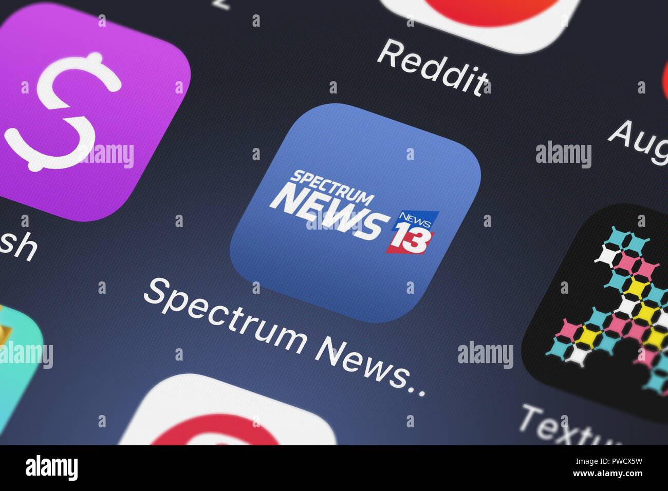 Spectrum news app hi-res stock photography and images - Alamy