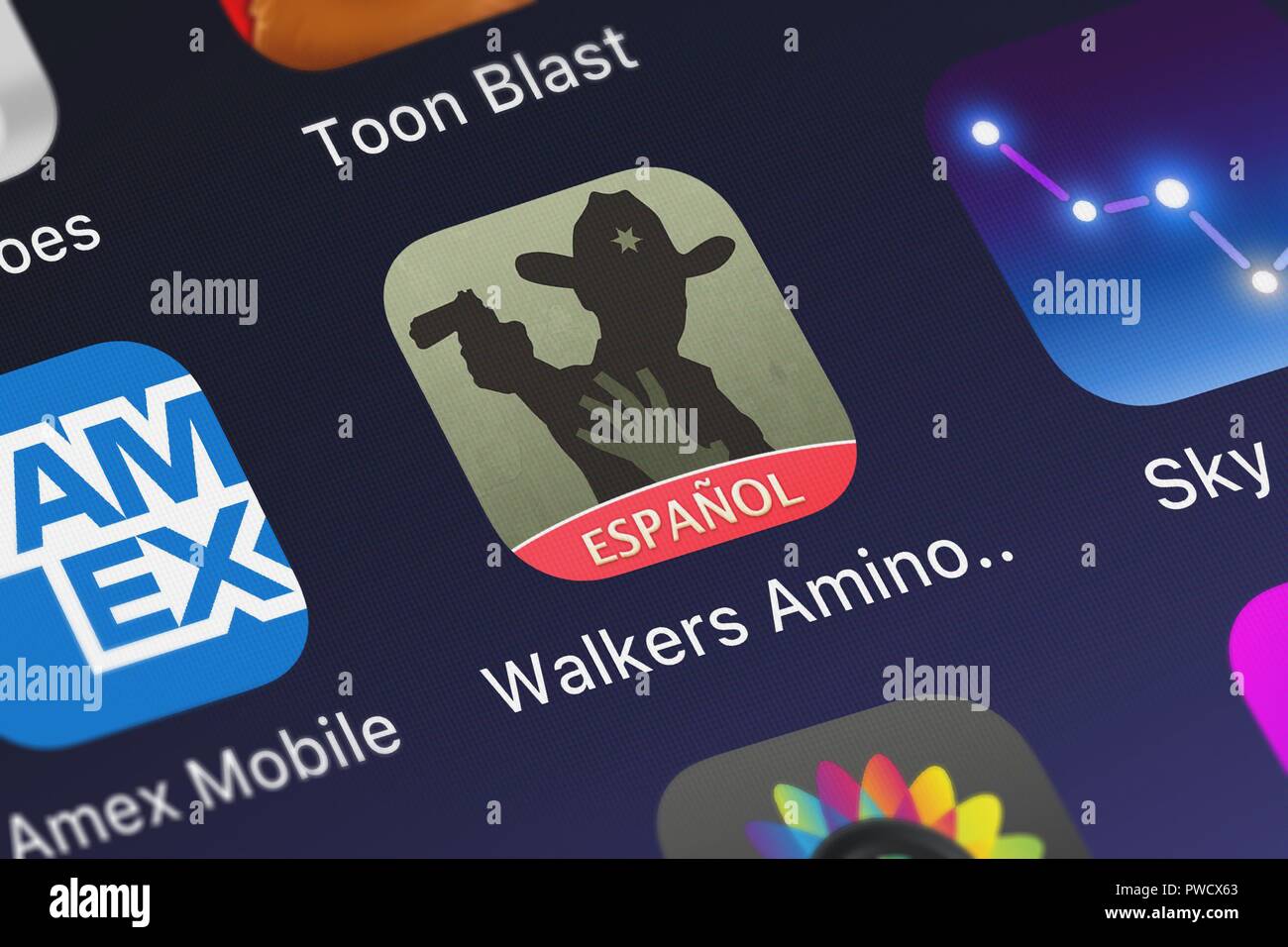 Walkers amino en espanol hires stock photography and images Alamy