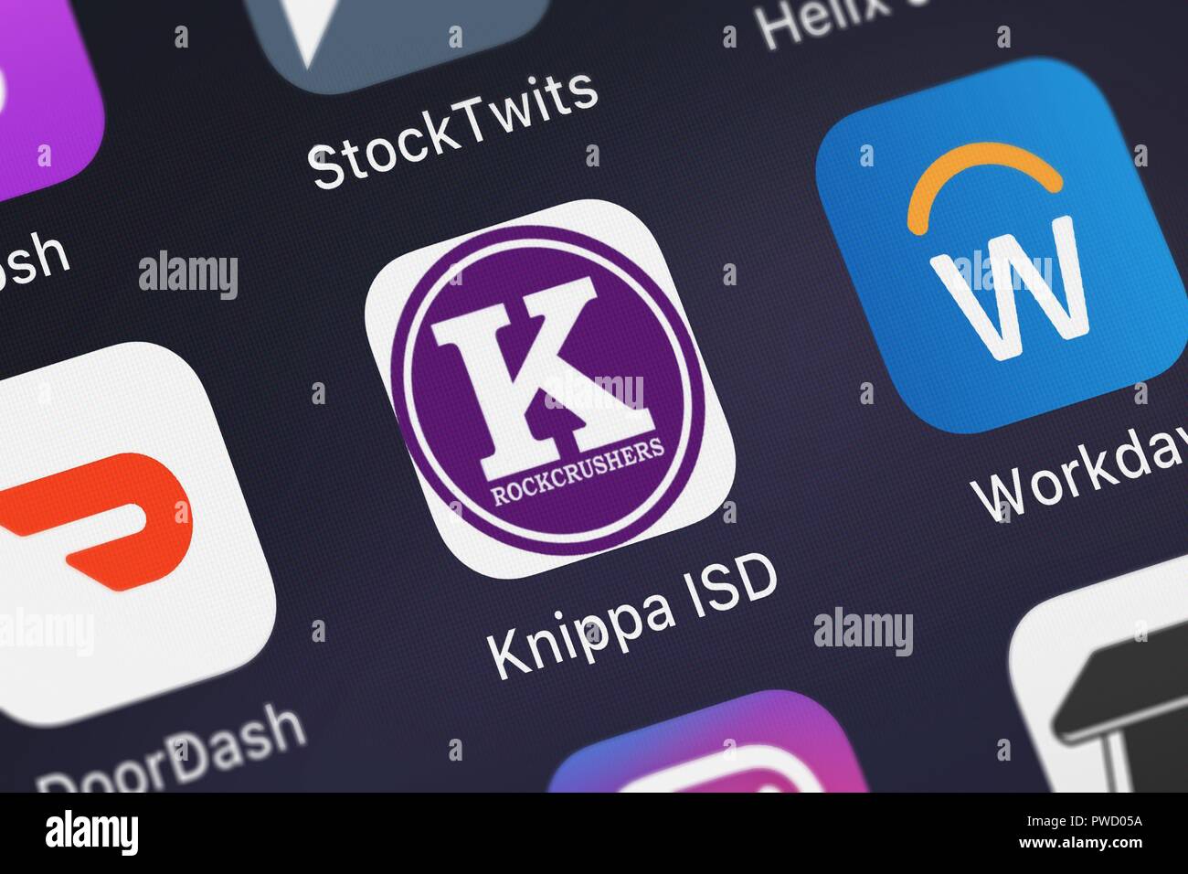 London, United Kingdom October 15, 2018 Screenshot of Blackboard Inc