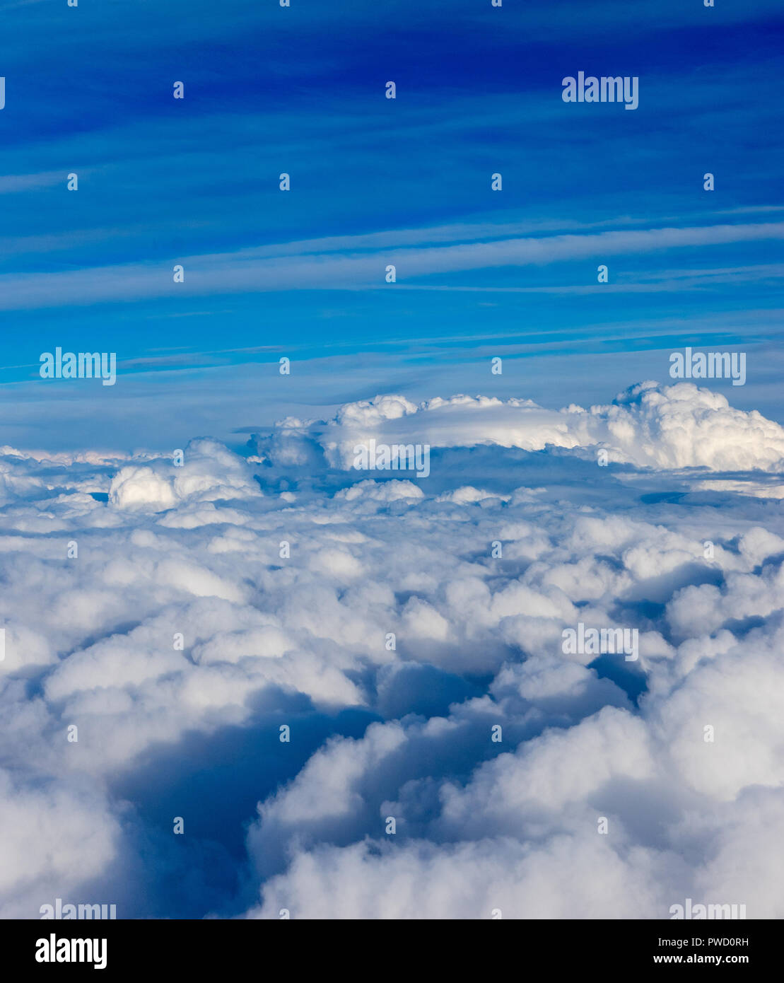 View of clouds from airplane window, clouds in the sky Stock Photo - Alamy