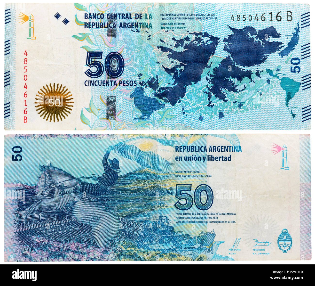 Argentina Banknote High Resolution Stock Photography and Images Alamy