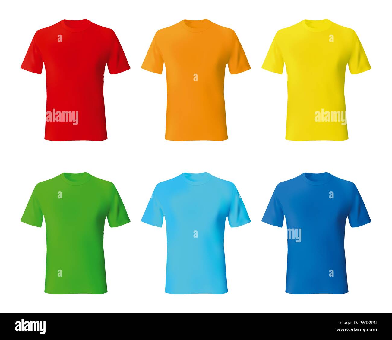 set color male tshirt