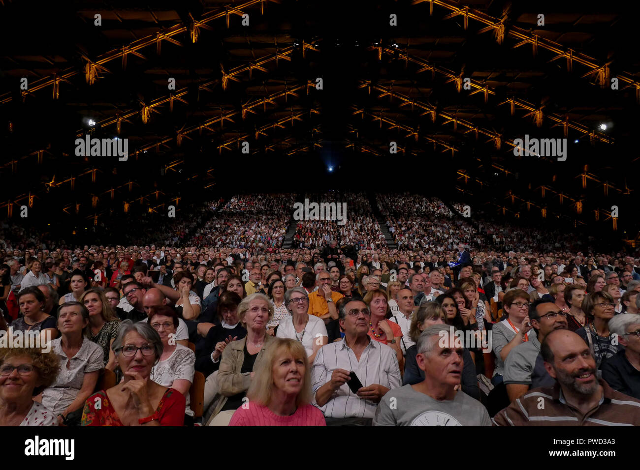 Opening night of 10th Lumiere Film Festival, Lyon, France Stock Photo