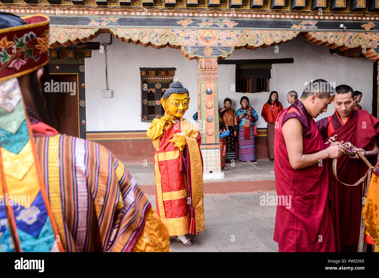 Punakha, Bhutan Stock Photo