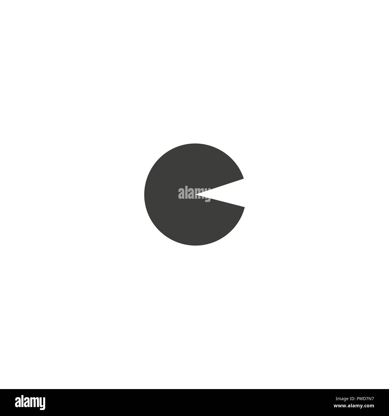 Vector icon symbol signon white background eps 10 Stock Vector