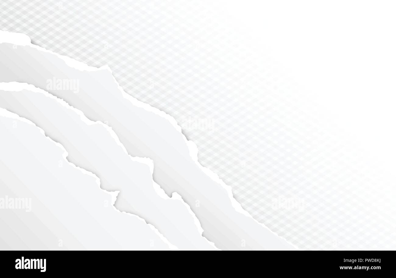 White Ripped Text Background White ripped paper strips for text or message on white background ...
