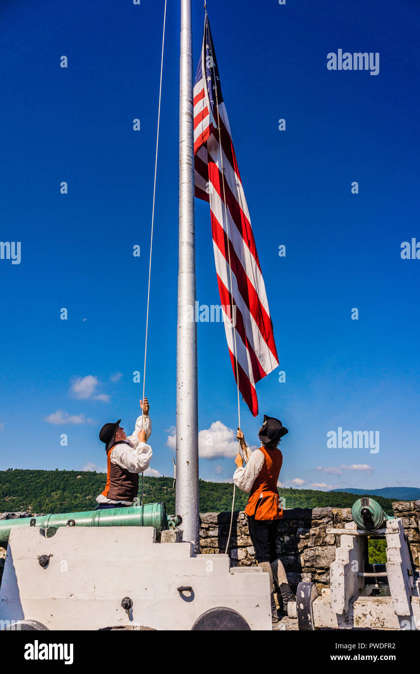 Fort Ticonderoga Ticonderoga, New York, USA Stock Photo Alamy