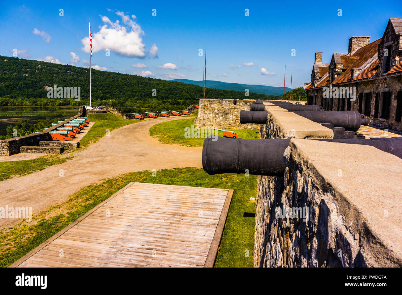 Fort Ticonderoga Ticonderoga, New York, USA Stock Photo Alamy