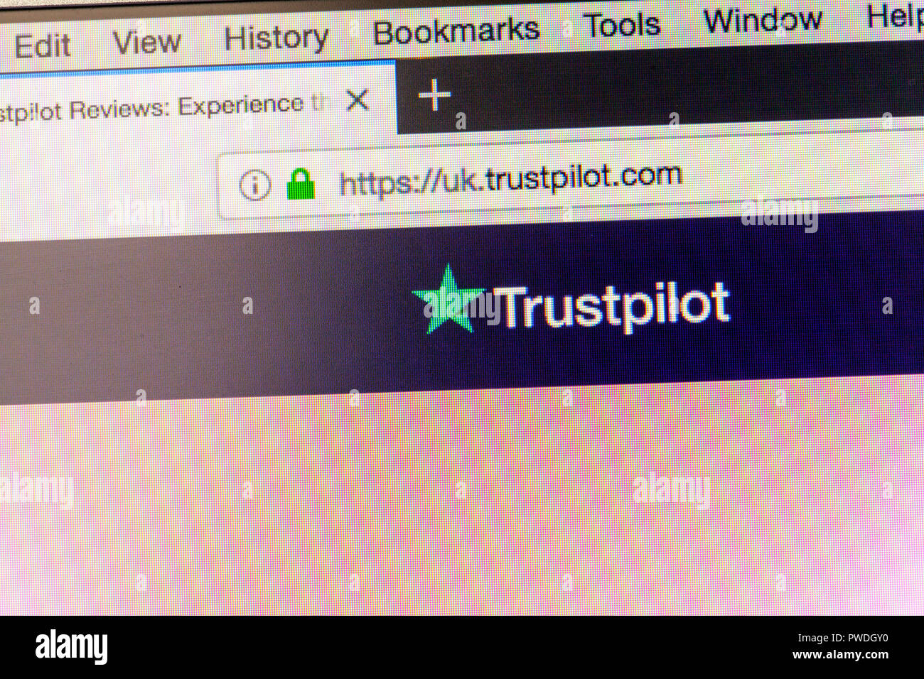 Trustpilot, reviews for online businesses, Trustpilot business review website, Trustpilot  website, Trustpilot logo, Trustpilot homepage, Trustpilot Stock Photo