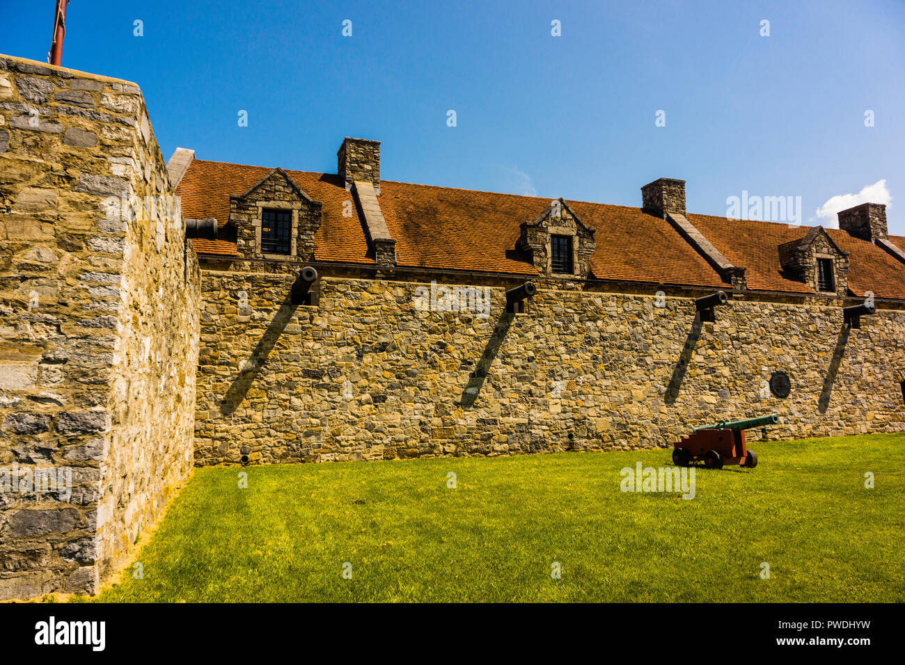 Fort Ticonderoga Ticonderoga, New York, USA Stock Photo Alamy