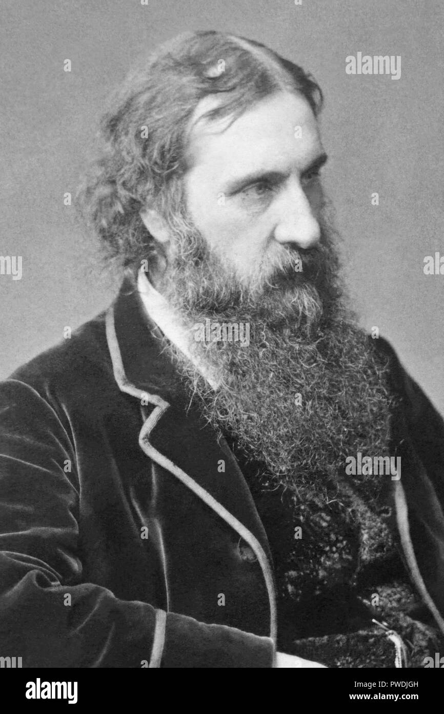 George MacDonald (1824-1905) was a Scottish writer and Christian minister who was was a major literary influence on CS Lewis, JRR Tolkien, WH Auden and others. Stock Photo