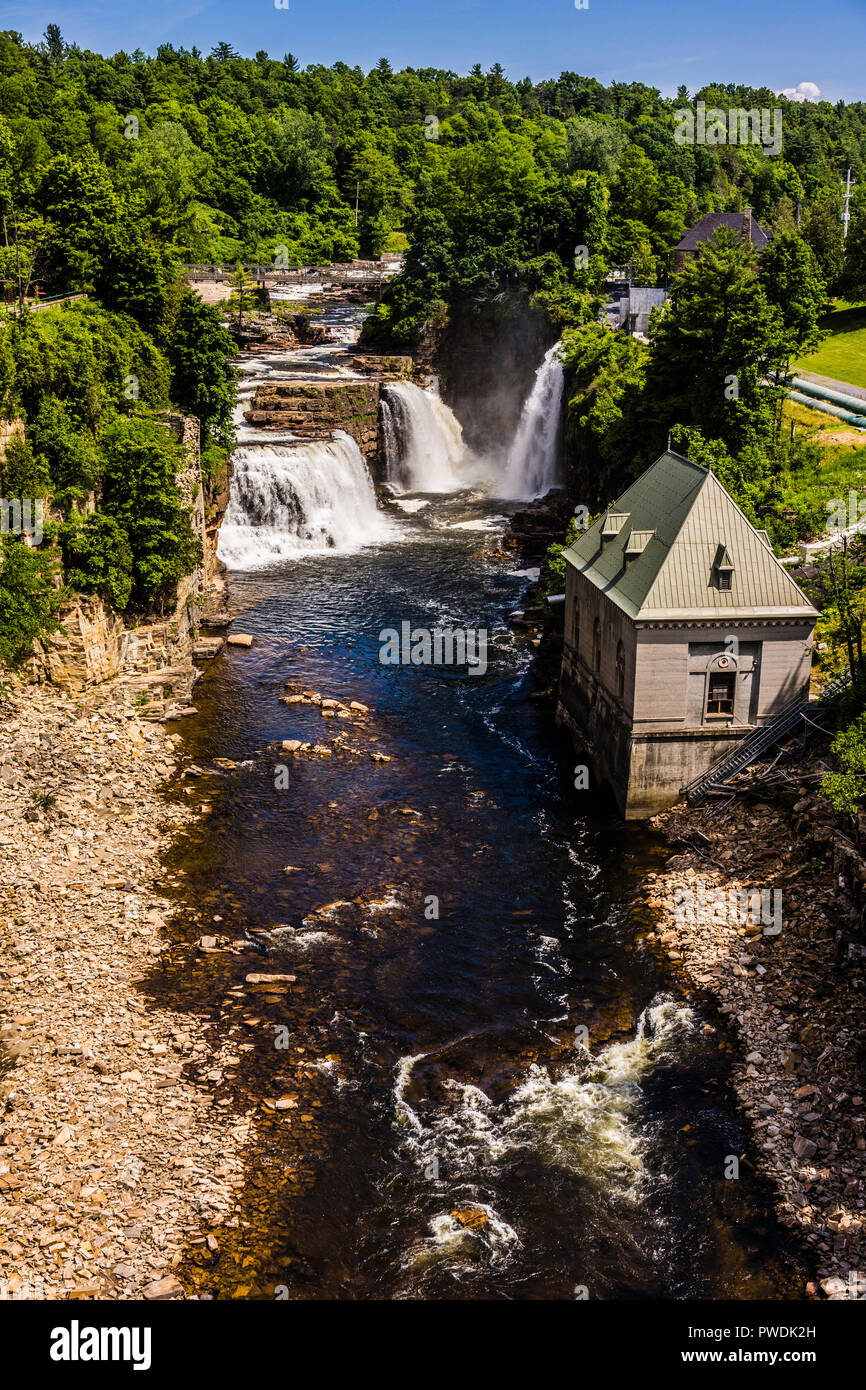 Ausable Chasm Keeseville, New York, USA Stock Photo Alamy