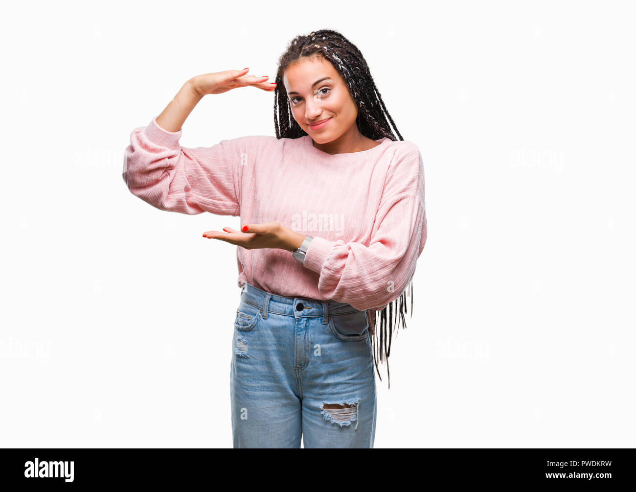 girl in big sweater
