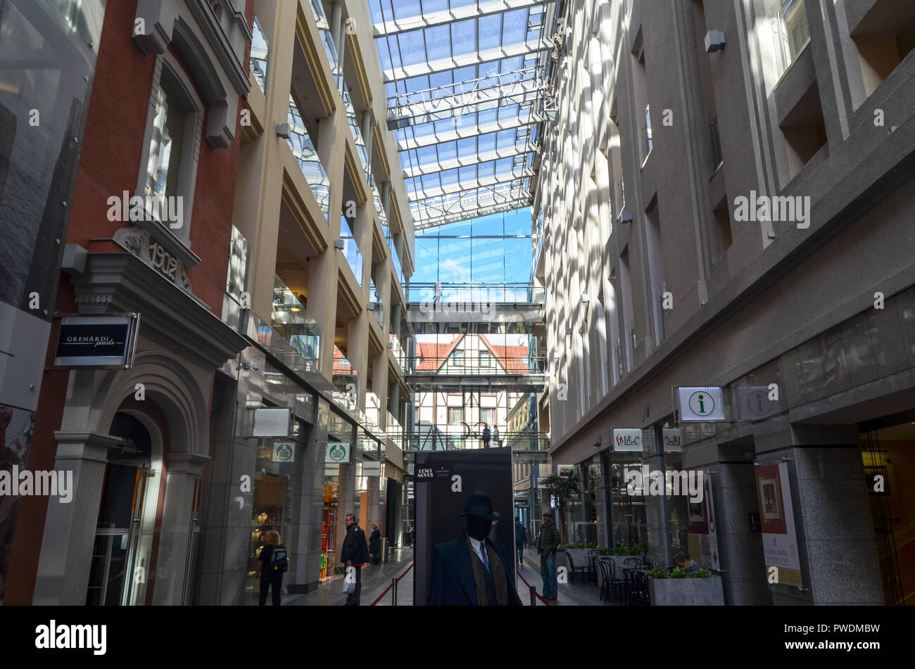 Shopping shopping mall riga latvia hi-res stock photography and images -  Alamy