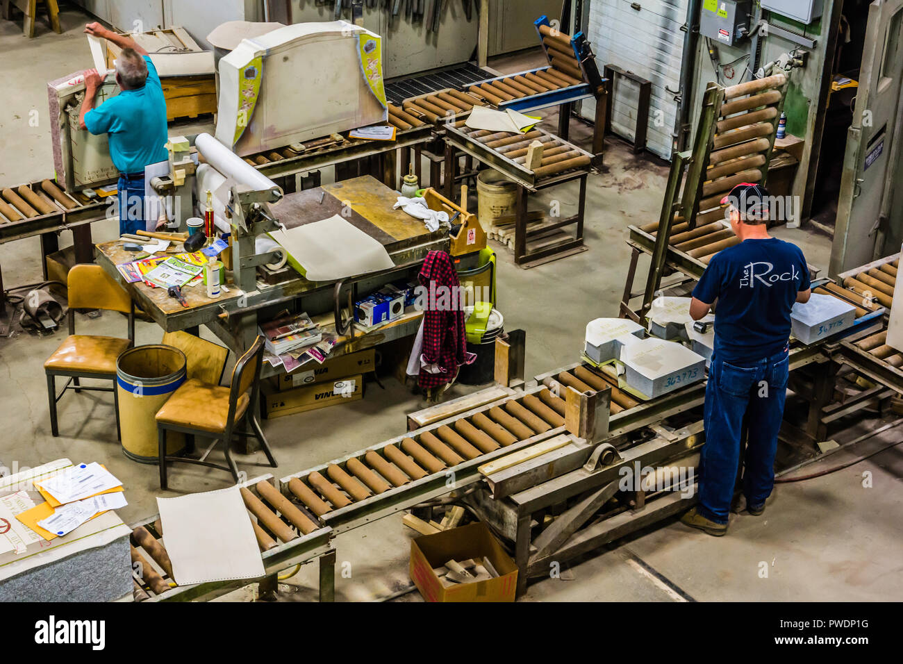 Rock of Ages Graniteville, Vermont, USA Stock Photo Alamy