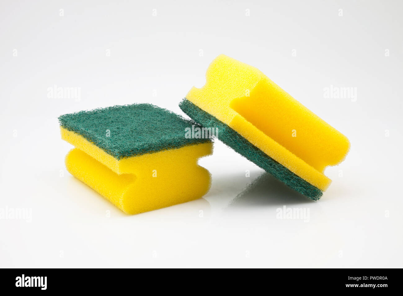 two scourer for cleaning crockery Stock Photo Alamy