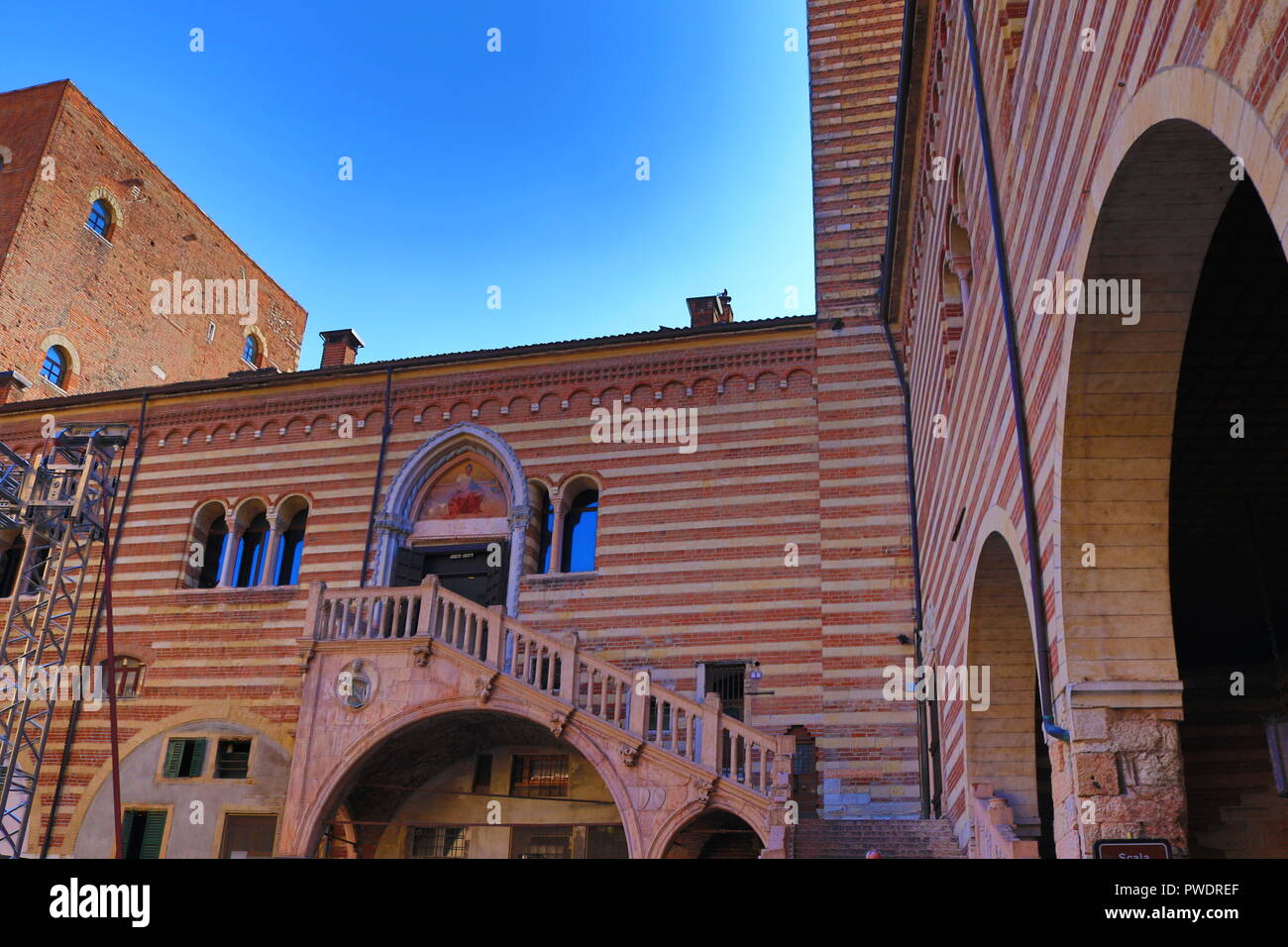 Torre dei LambertiVerona's tallest Medieval tower, built by the Lamberti family in 1172