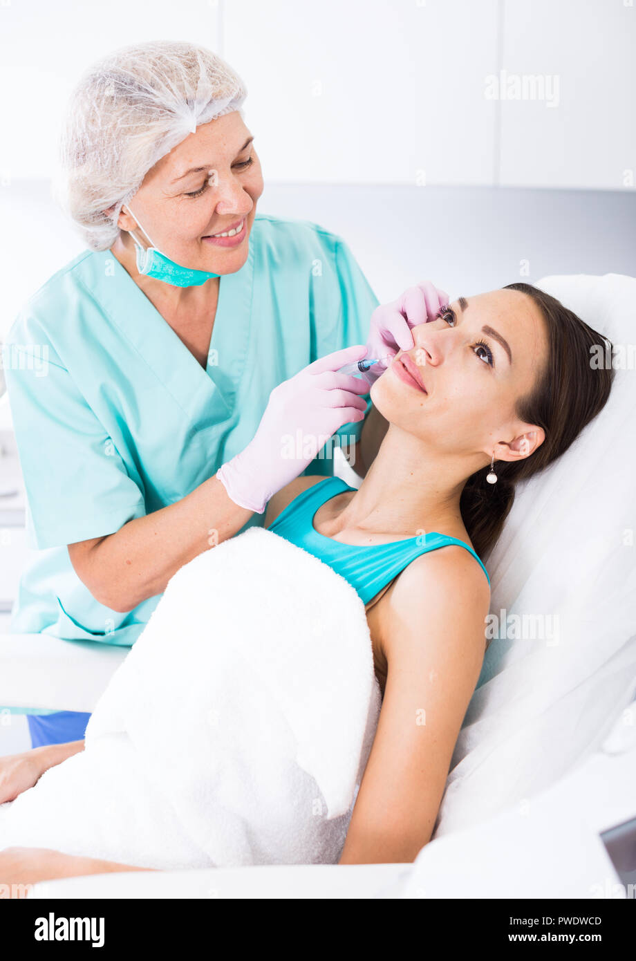 Esthetic correction hi-res stock photography and images - Alamy