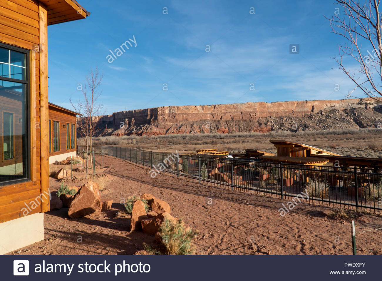 View Of The Surrounding Mesas And Grounds At The Desert Rose Inn