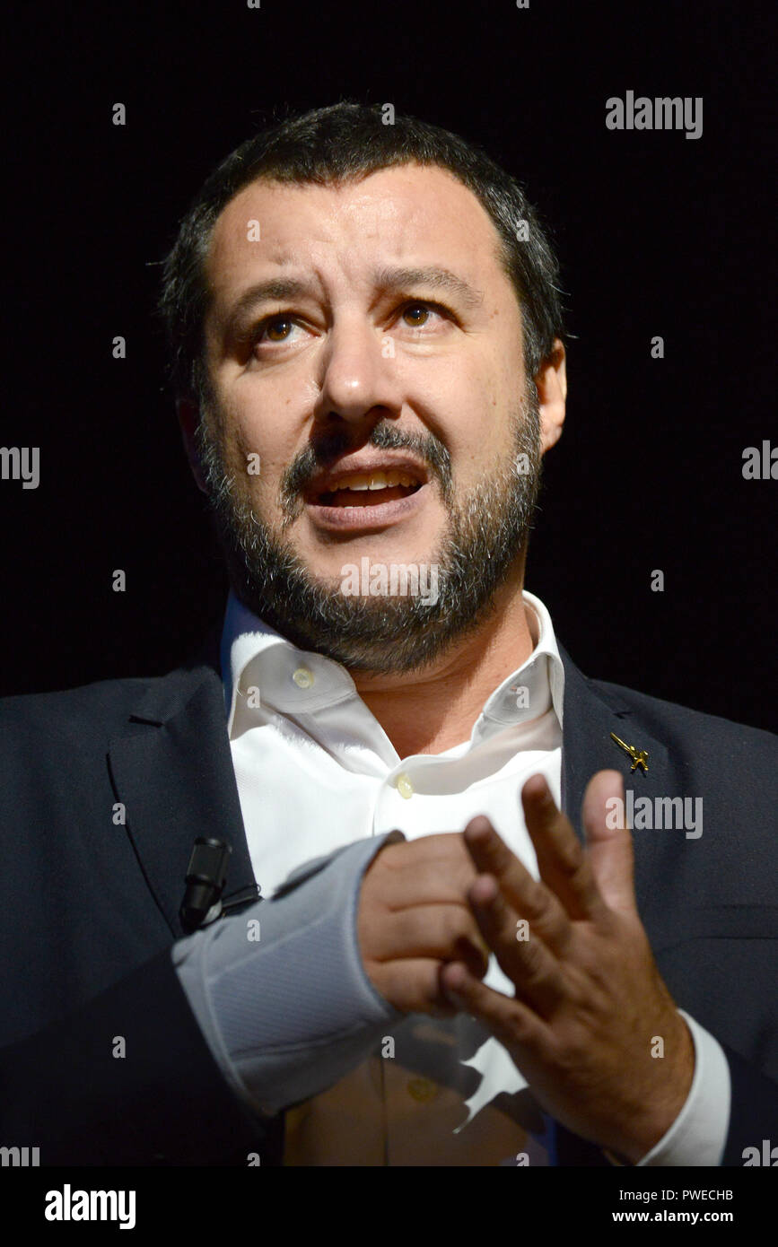 Matteo Salvini, Vice-President of the Council and Minister of the ...