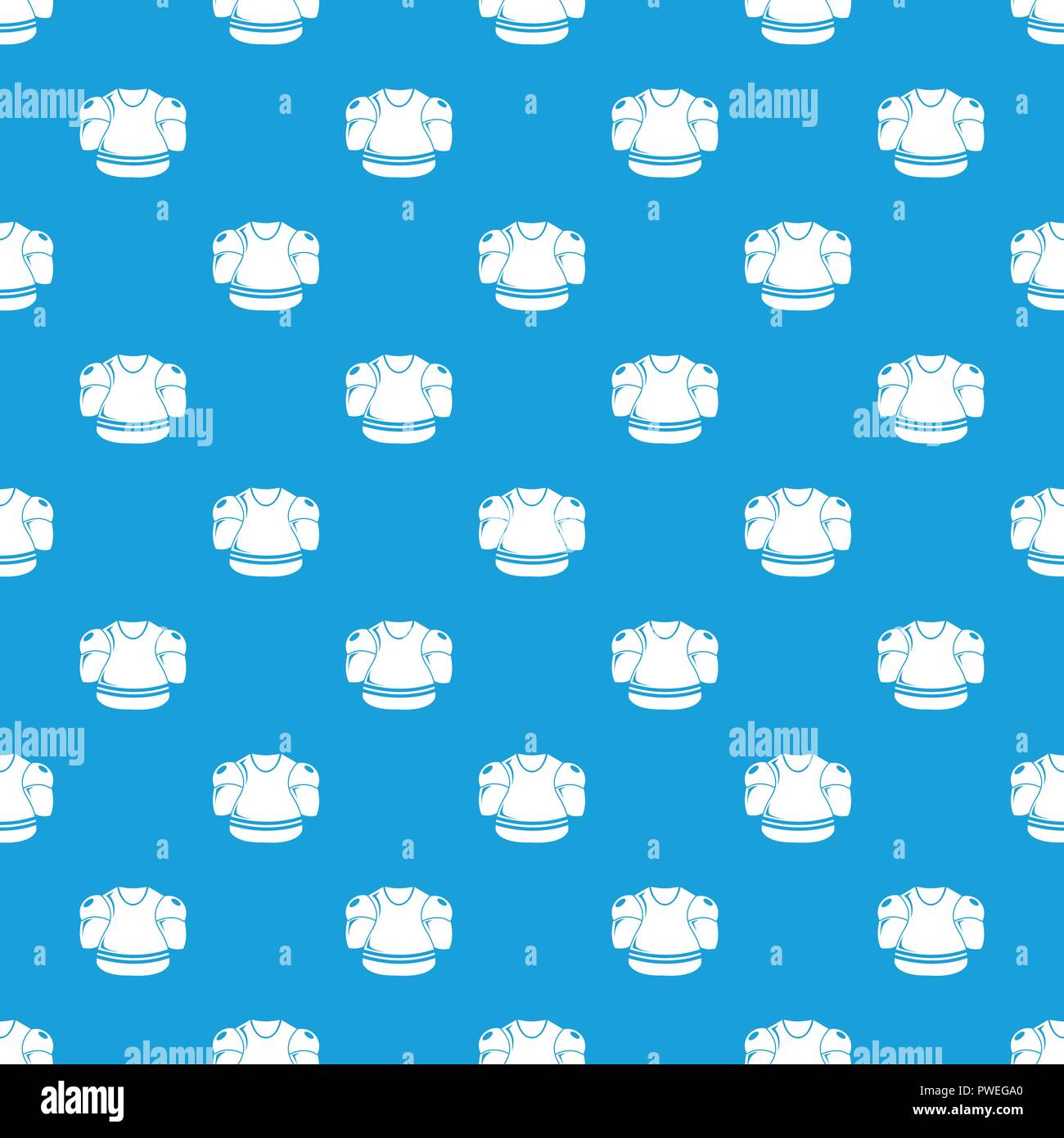 Hockey uniform pattern vector seamless blue Stock Vector Image & Art ...
