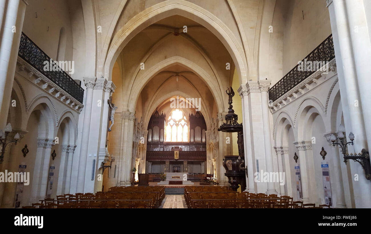 Saint Leger church, Cognac, NouvelleAquitaine, France Stock Photo Alamy