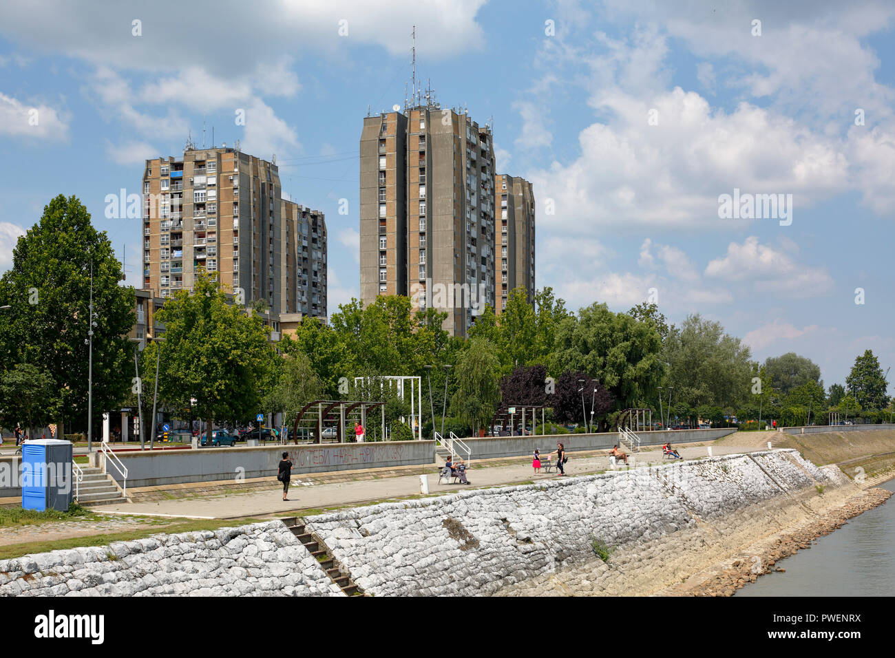 Serbia, Novi Sad on the Danube, Province Vojvodina, District South