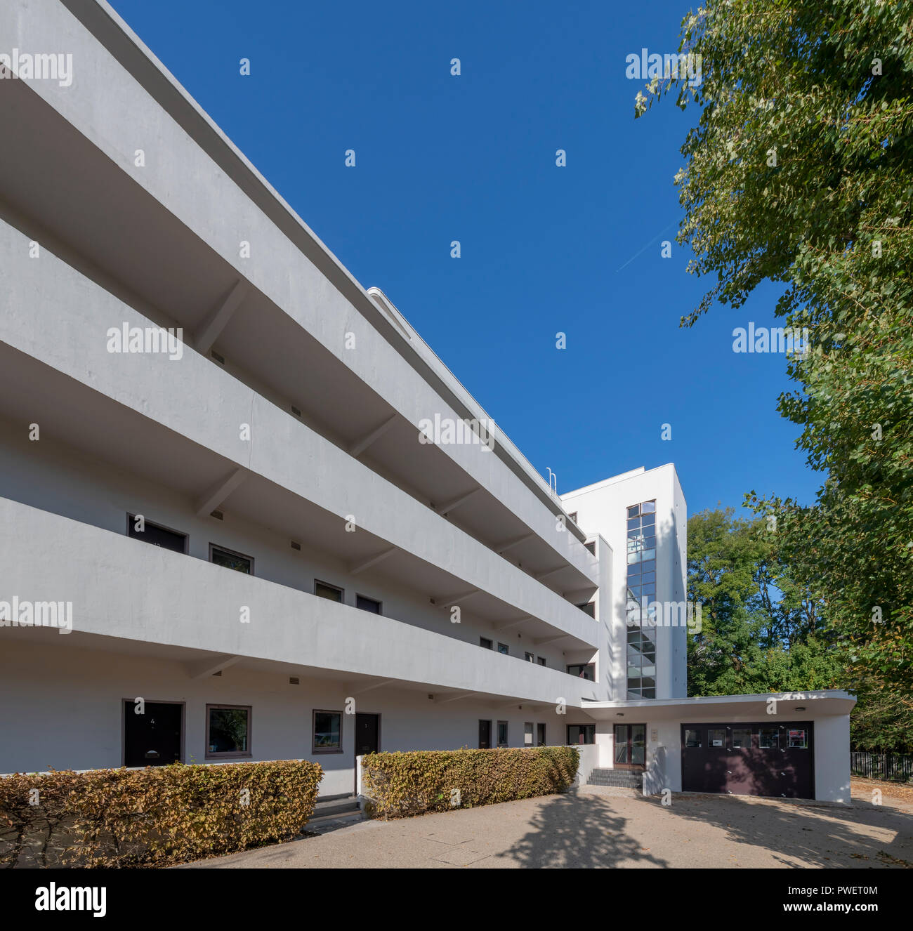 The Isokon Building also known as Lawn Road Flats opened in 1934
