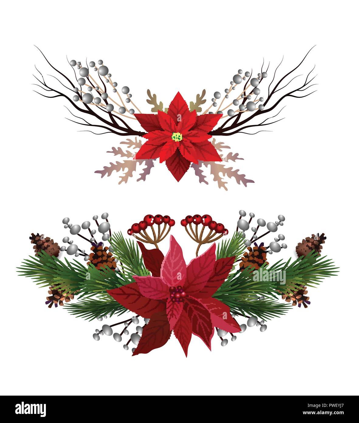 Christmas elements for your designs Stock Vector Image & Art - Alamy