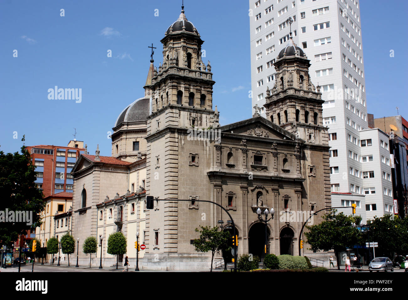 St Jose Church In Gijon Asturias Spain Stock Photo Alamy st-jose-church-in-gijon-asturias-spain-stock-photo-alamy