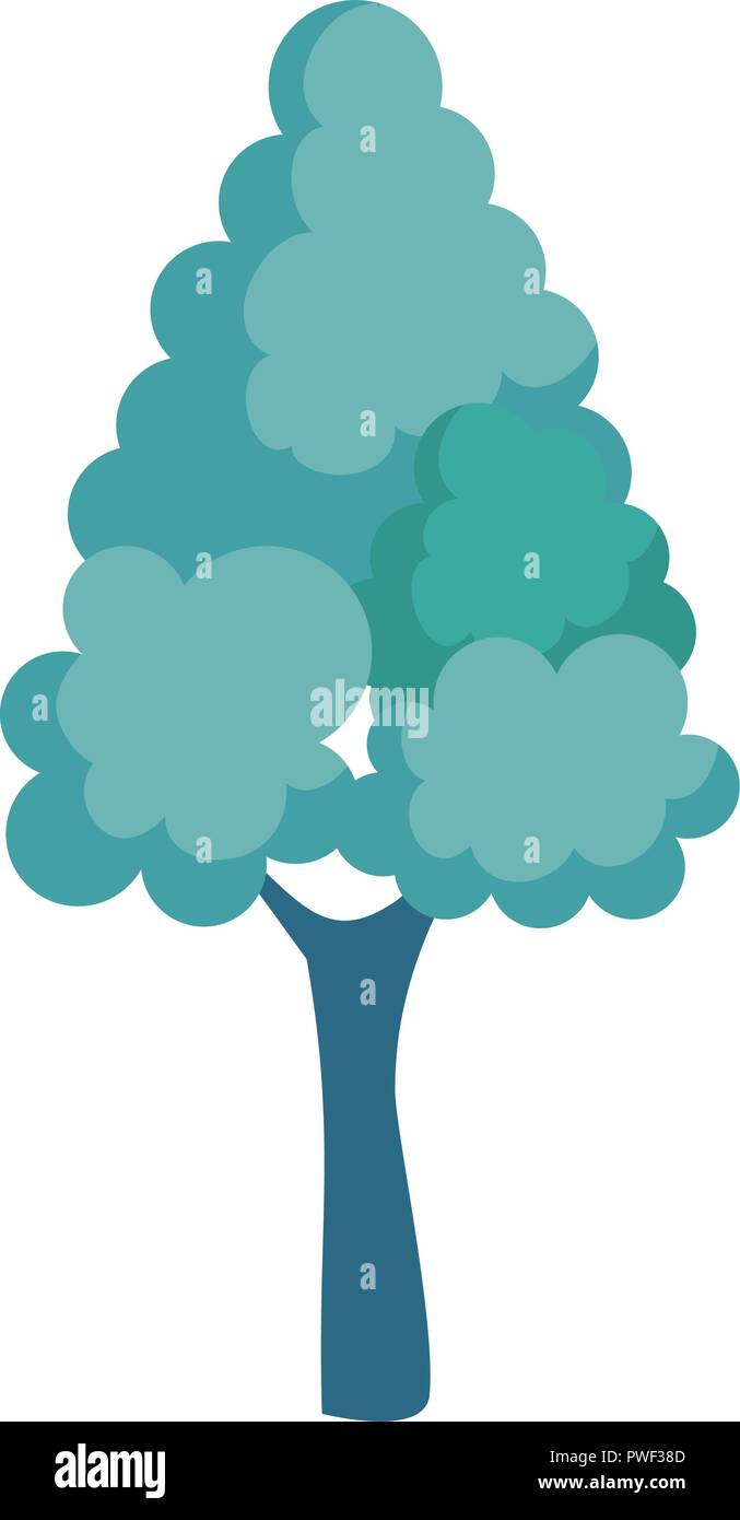 pine tree plant isolated icon vector illustration design Stock Vector ...