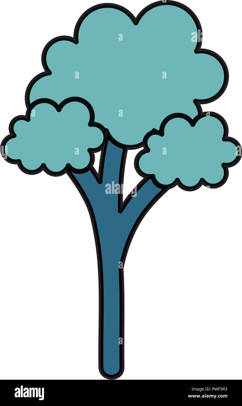 tree plant isolated icon vector illustration design Stock Vector Image ...