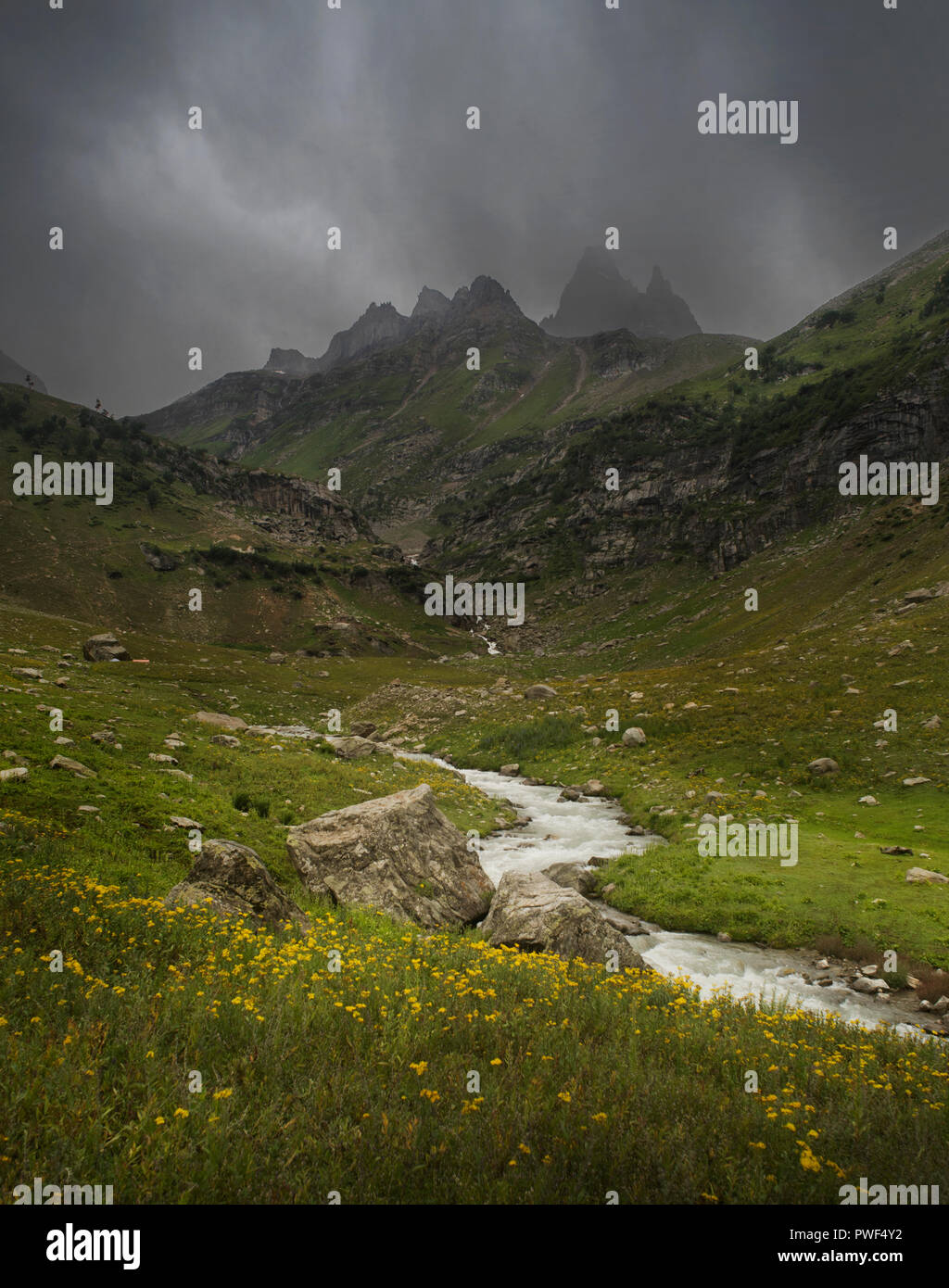 Valley of Peace Stock Photo Alamy