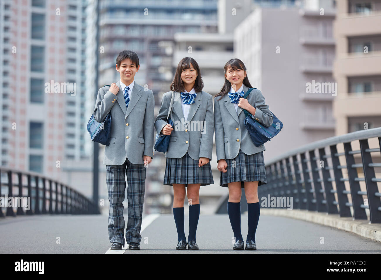 Japanese junior high students Stock Photo Alamy Japanese junior high students Stock Photo Alamy