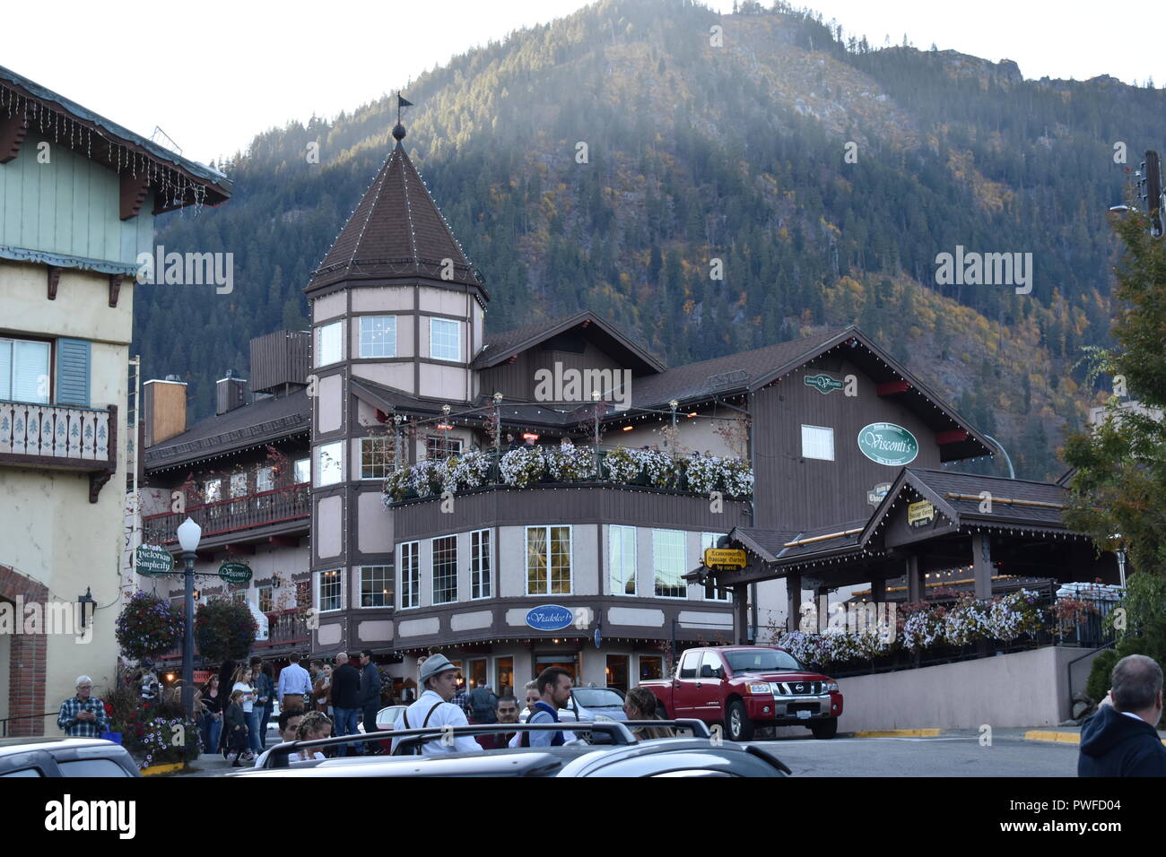 Octoberfest in Leavenworth Washington Stock Photo Alamy
