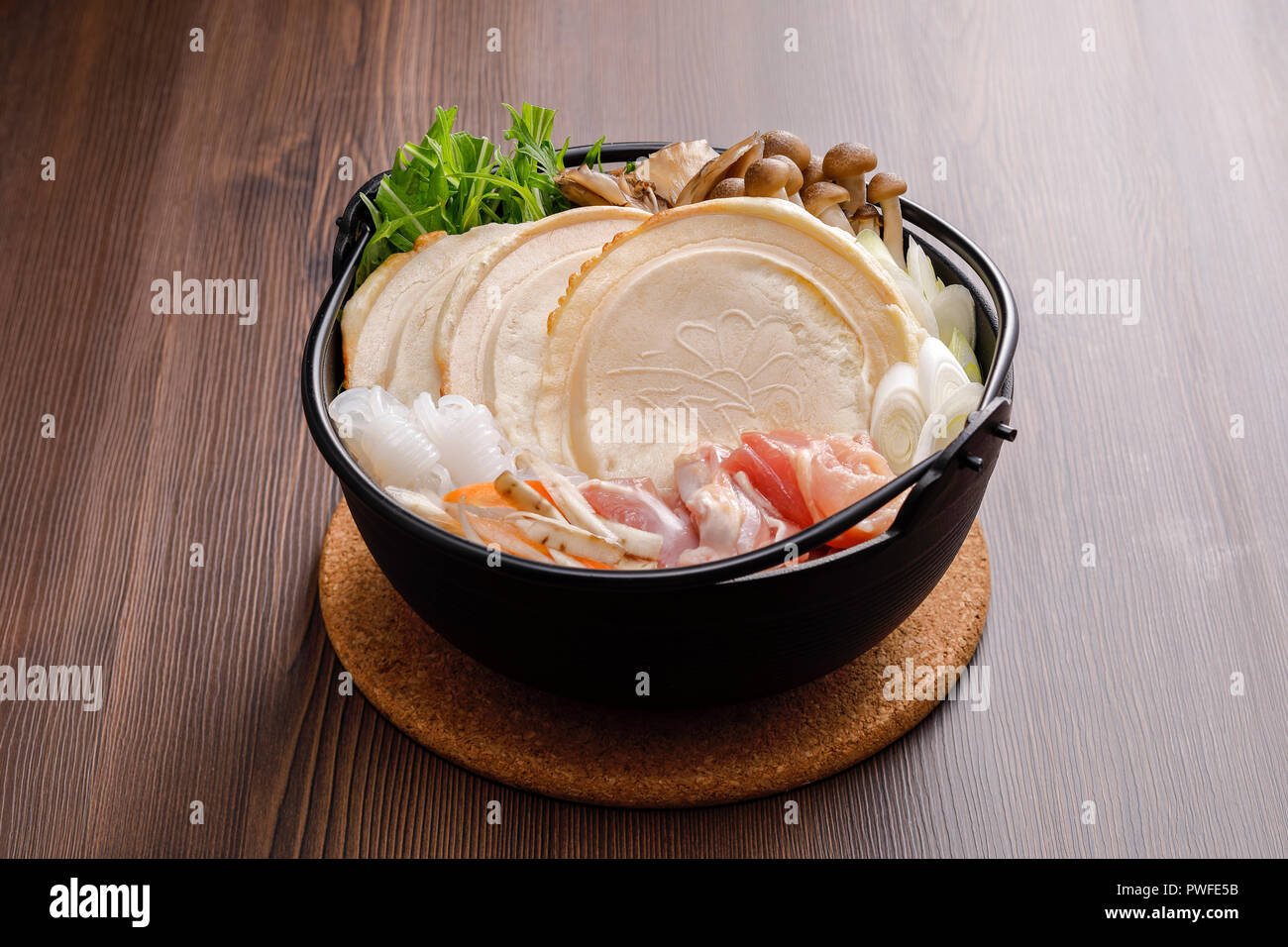 Japanese style casserole Stock Photo Alamy