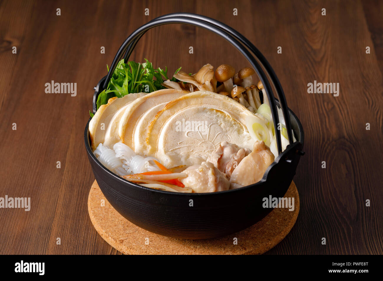 Japanese style casserole Stock Photo Alamy