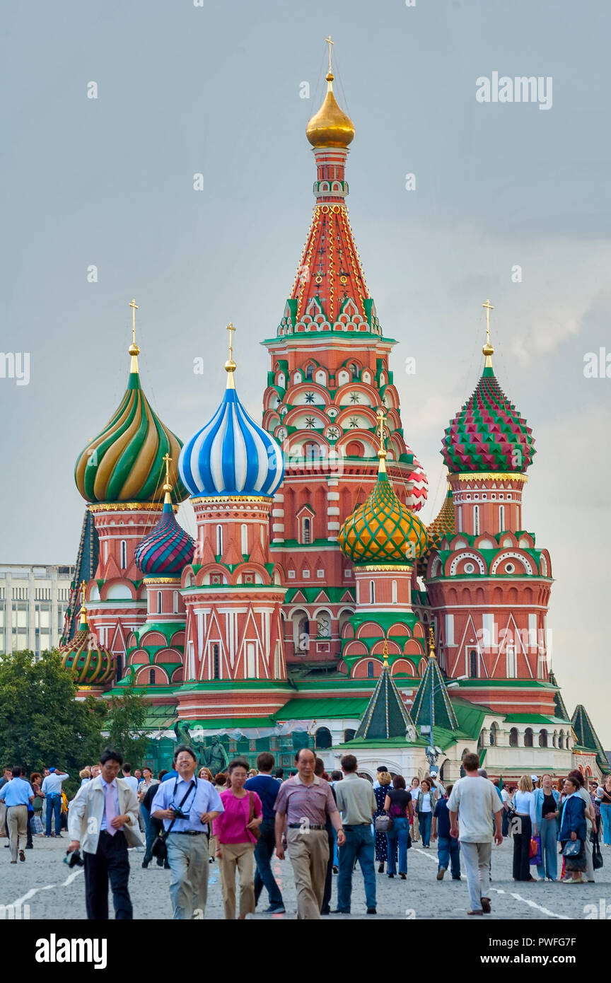 St Basil's Cathedral On Red Square In Summer, Moscow, Russia Stock Photo - Image Of Europe, Cathedral: 198662190 - View #6