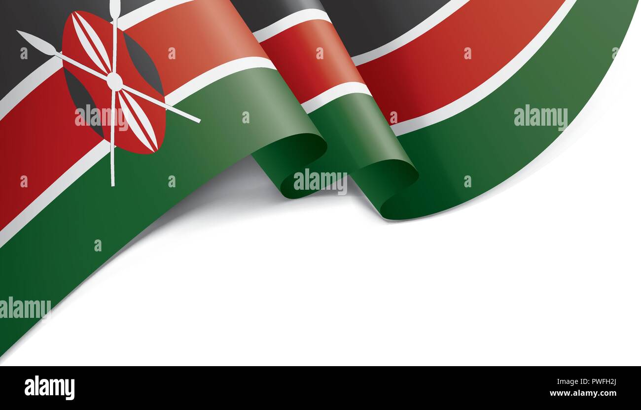 Kenya Flag Vector Illustration On A White Background Stock Vector Image Art Alamy